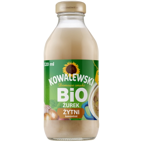 Żurek żytni BIO koncentrat 320 ml Kowalewski 5900900003093.jpg
