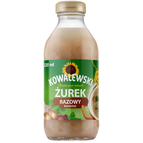 Żurek razowy koncentrat 320 ml Kowalewski 5900900000634.jpg