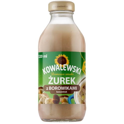 Żurek z borowikami koncentrat 320 ml Kowalewski 5900900001099.jpg