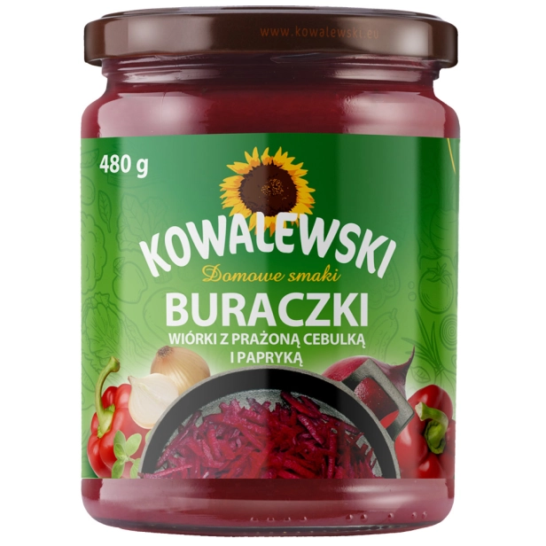 Buraczki wiórki z prażoną cebulką i papryką 540 ml Kowalewski 5900900001037.jpg